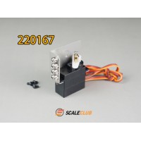 Driff Lock & Servo Holder Set  舵机架 加 舵机 一套 scaleclub