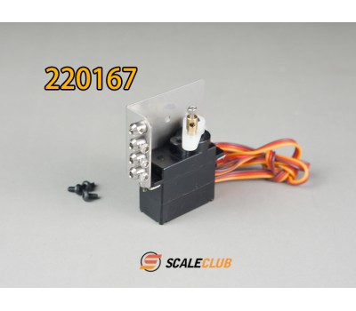 Driff Lock & Servo Holder Set  舵机架 加 舵机 一套 scaleclub