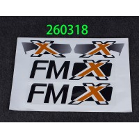 FMX 大贴纸1张     客1区